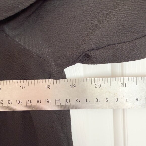 UMGEE Womens Black Dress with Ruffle Open Shoulder Formal Summer Size Small - Picture 10 of 13